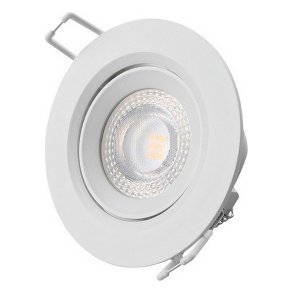 Indbygget spotlight EDM 31652 Downlight F 5 W 380 lm 3200 Lm (3200 K)