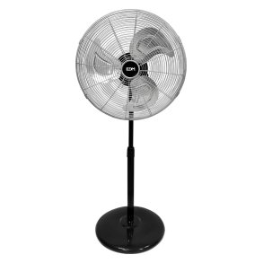 Fritstende ventilator EDM 33528 Mat bagp 80 W  50 cm industriel