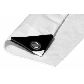 Markise EDM 74999 Hvid 90 g/m� 5 x 8 m Dobbeltsidet