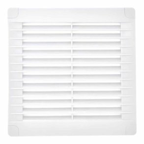 Ventilation gitter EDM 87702 Hvid 15 x 15 cm