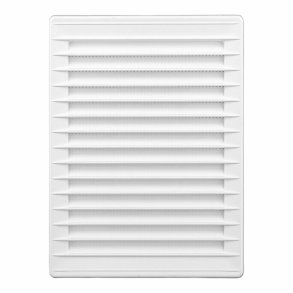 Ventilation gitter EDM 87733 Hvid 13,7 x 20,7 cm moskitonet