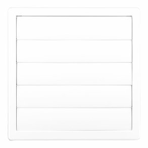 Ventilation gitter EDM 87735 Hvid  10 cm 17 x 17 cm