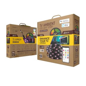 LED-b�nd Muvit iO Sort 30 cm 3 m