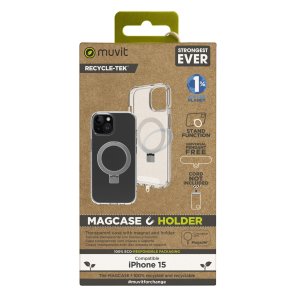 Mobilcover Muvit for Change iPhone 15 Clear iPhone 15 Magnetisk