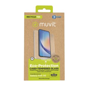 Mobileetui og -beskytter Muvit for Change Samsung Galaxy A35 5G Samsung Galaxy A34 5G