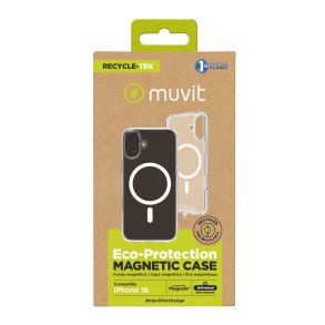 Mobilcover Muvit for Change iPhone 16 Magnetisk