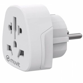 Universal adapter Muvit For Change MCADP0007 Hvid