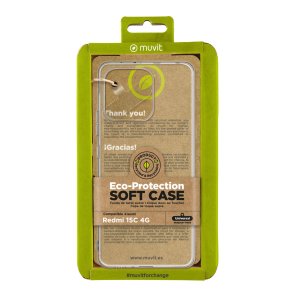 Mobilcover Muvit for Change Redmi 15C 4G Gennemsigtig