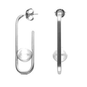 reringe til kvinder Majorica 17178.01.2.E00.906.1 Slvfarvet