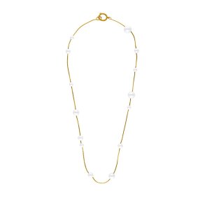 Halsk�de til kvinder Majorica 17288.01.1.N40.530.1 Gylden