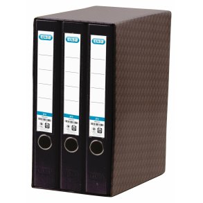 Ringbind Elba 100580060 Sort A4 3 enheder