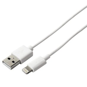 USB til Lightning-kabel KSIX Apple-compatible Hvid