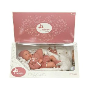 Genf�dte dukker Arias Mia 45 cm Sovepose