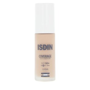 Flydende makeup foundation Isdin COVERAGE N 1.0 Pearl Spf 50 30 g