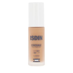 Flydende makeup foundation Isdin COVERAGE N 5.0 Bronze Spf 50 30 g