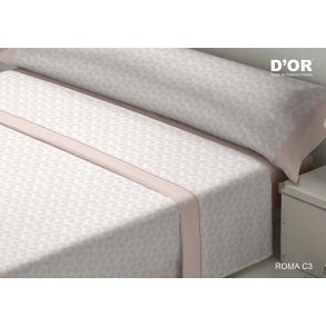 Sengetj st D'Or ROMA Pink Seng 105 Franela