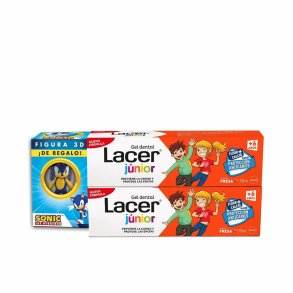 Tandpasta Lacer Junior 75 ml Jordbr 2 enheder