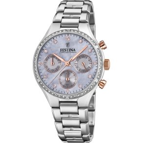 Herreur Festina F20401/3 Slvfarvet