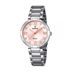Herreur Festina F16936/C Slvfarvet Rose Guld