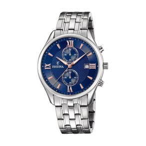 Herreur Festina F6854/6 Slvfarvet