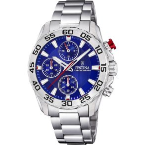 Herreur Festina F20457/2 Slvfarvet