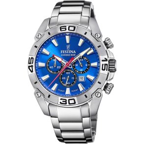 Herreur Festina F20543/2 Gr Slvfarvet