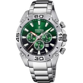 Herreur Festina F20543/3 Gr Slvfarvet