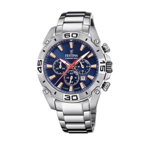 Herreur Festina F20543/4 Gr Slvfarvet