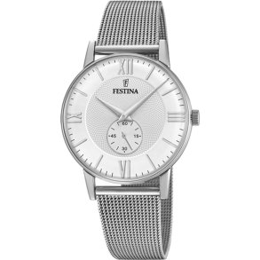 Herreur Festina F20568/2 Slvfarvet