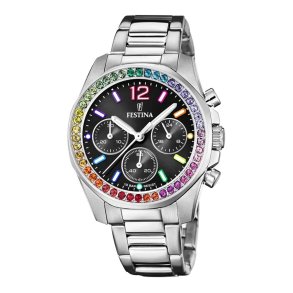 Herreur Festina F20606/3 Slvfarvet