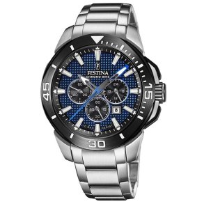 Herreur Festina F20641/2 Slvfarvet