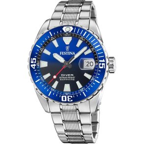 Herreur Festina F20669/1 Slvfarvet