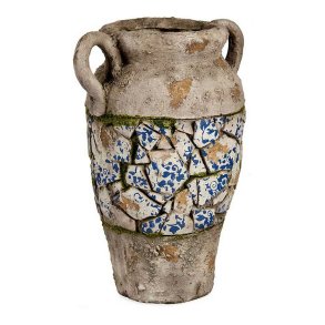 Dekorativ havefigur Ibergarden ZD19007 ZD19007 Polyesterharpisk 21 x 34,5 x 28 cm Vase