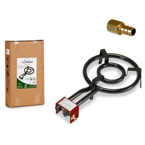 Brnder til paella La Dehesa Jern Sort