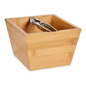 Nddeknkker Kinvara JWKW-4410 Brun Metal Bambus 16 x 11 x 16 cm Nddeknkker