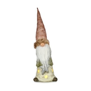 Dekorativ figur Lys Stjerne Trold 17 x 65 x 20 cm Gr Harpiks