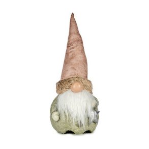 Dekorativ figur Lys Stjerne Trold 21 x 55 x 22 cm Gr Pink Harpiks