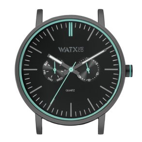 Unisex ur Watx & Colors  WXCA2718 Sort ( 44 mm)