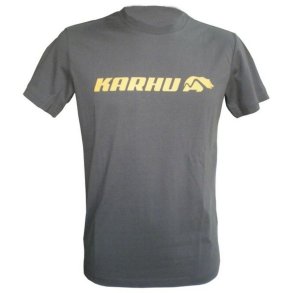 Kort�rmet T-shirt til M�nd Karhu T-PROMO 2 Gr� (St�rrelse s)