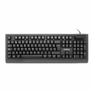 Tr�dl�st tastatur Nilox Spansk qwerty
