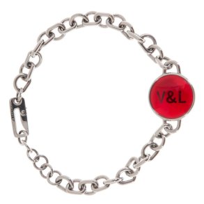 Armbnd til kvinder Victorio & Lucchino VJ0074BR Rd Stl Slvfarvet
