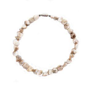 Halskde til kvinder Bobroff WHT-CCH-NCK 38 cm