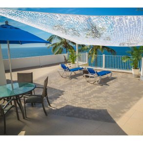 Rektangul�rt skyggesejl Faura Hvid 3 x 4 m Vendbar Camouflage