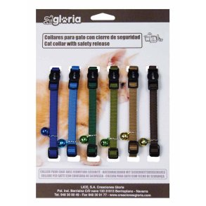 Kat krave Gloria Fashion Multifarvet Glat 6 enheder