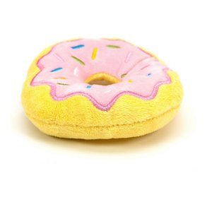 Plush legetj til hunde Gloria Frosty 3 x 5 x 14 cm Donut Pink