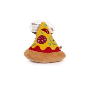 Plush legetj til hunde Gloria Pizza Multifarvet Polyester polypropylen