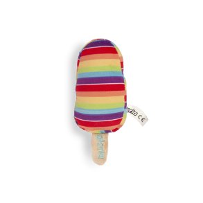 Plush legetj til hunde Gloria RAINWBOW Hvid Polyester polypropylen