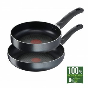 Stegepande Tefal EASY COOK 2UDS Hvid Rustfrit stl