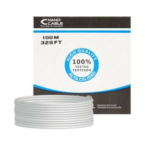 RJ45 CAT 5e UTP-kabel NANOCABLE 10.20.0302-FLEX Gr 100 m