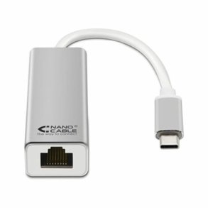 USB 3.0 Gigabit Ethernet adapter NANOCABLE 10.03.0402 Slvfarvet